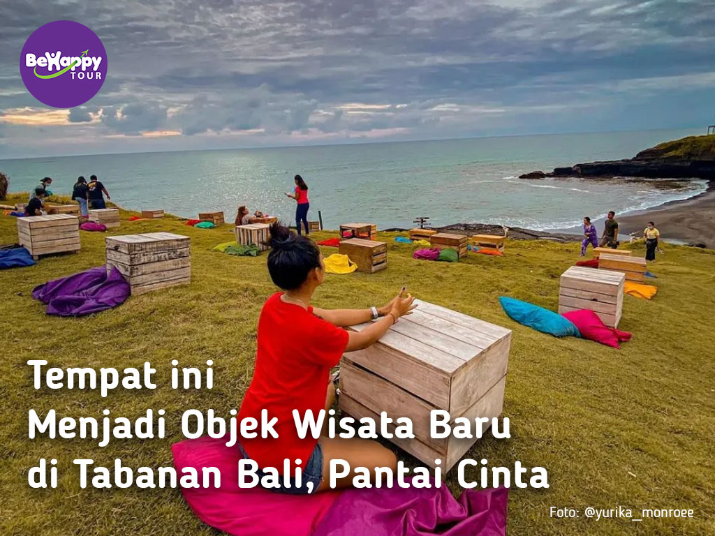 Tempat ini Menjadi Objek Wisata Baru di Tabanan Bali, Pantai Cinta
