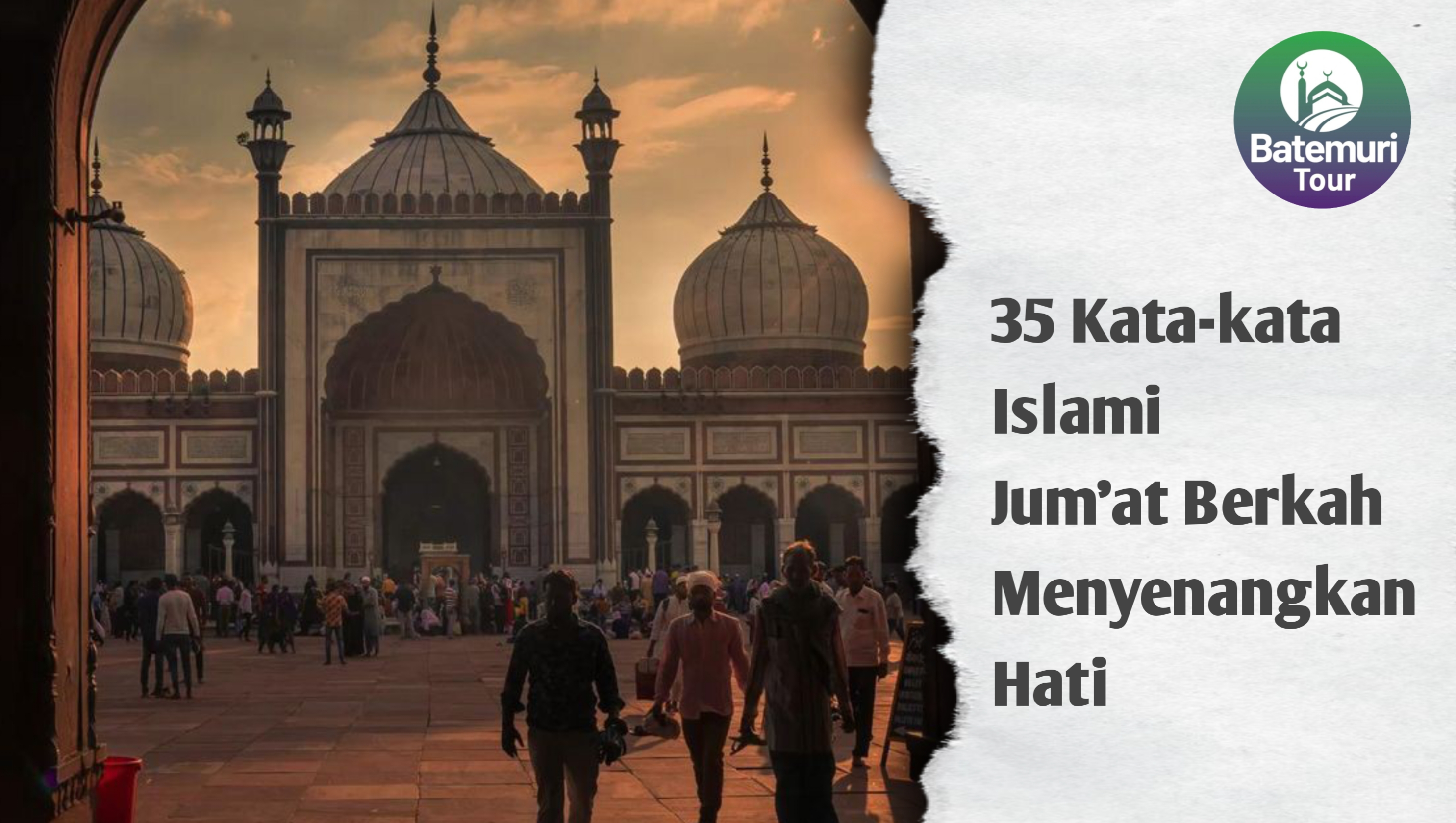 35 Kata-Kata Islami Jumat Berkah yang Menenangkan Hati